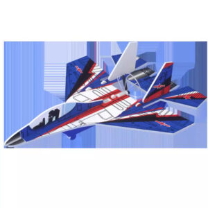 Hand Throw Flying Aircraft - Rechargeable -  Blue